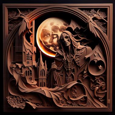 3D model Castlevania Puzzle Encore of the Night game (STL)